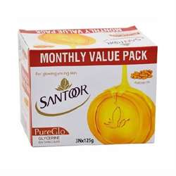 Santoor Glycerine Soap 